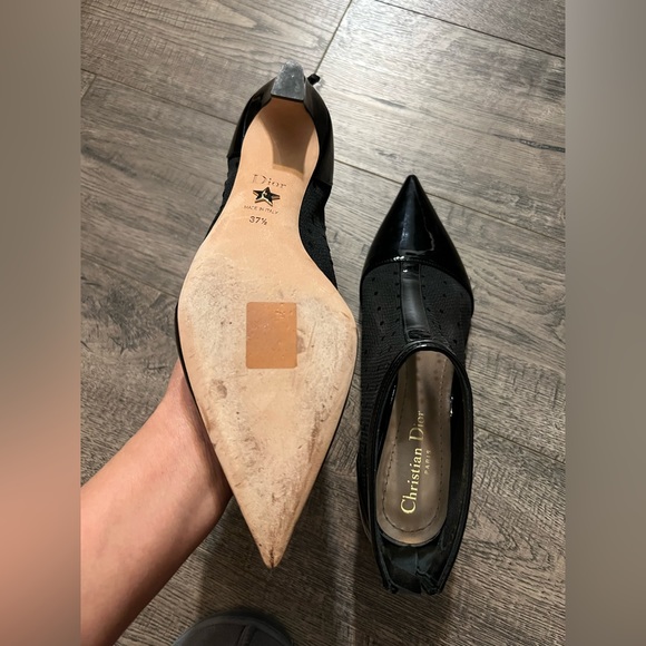 🖤🖤Dior Polka dot Mesh Booties 🖤🖤 - Picture 11 of 12